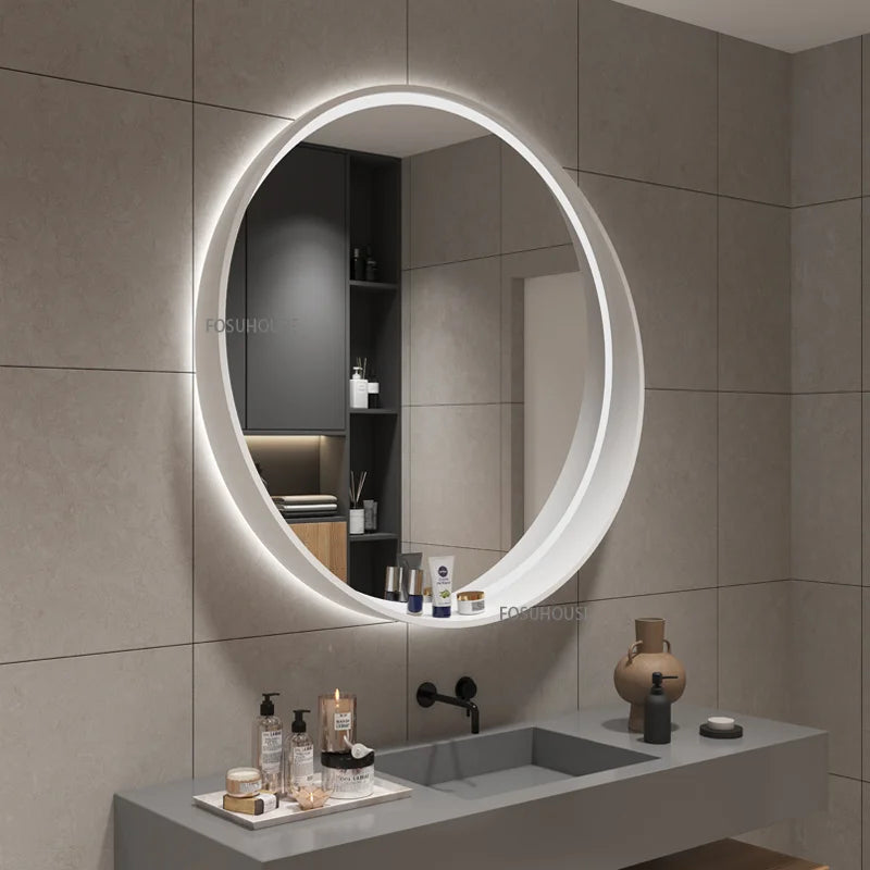 Artisan Oak Wood Framed Wall Mirror with Exposed Joinery - product detail view 8 by LUMEVORO