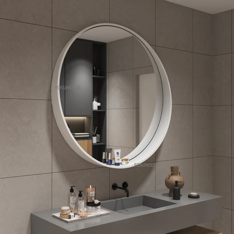 Artisan Oak Wood Framed Wall Mirror with Exposed Joinery - product detail view 9 by LUMEVORO