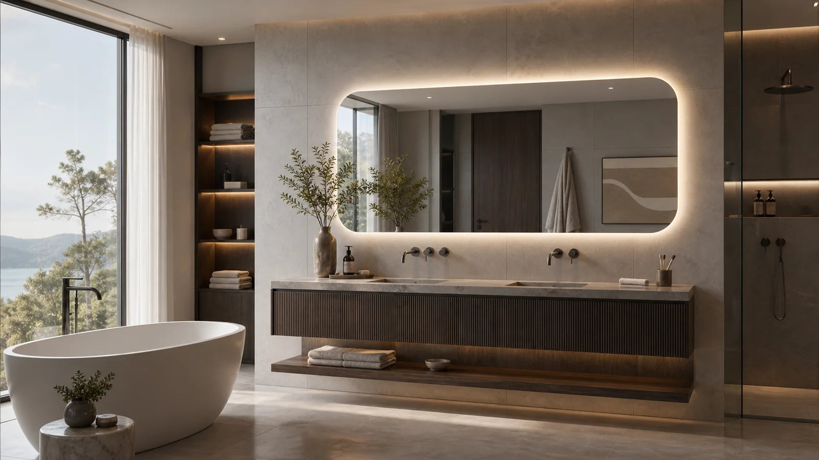 A Better Reflection lower design CTA image for LUMEVORO LED mirrors
