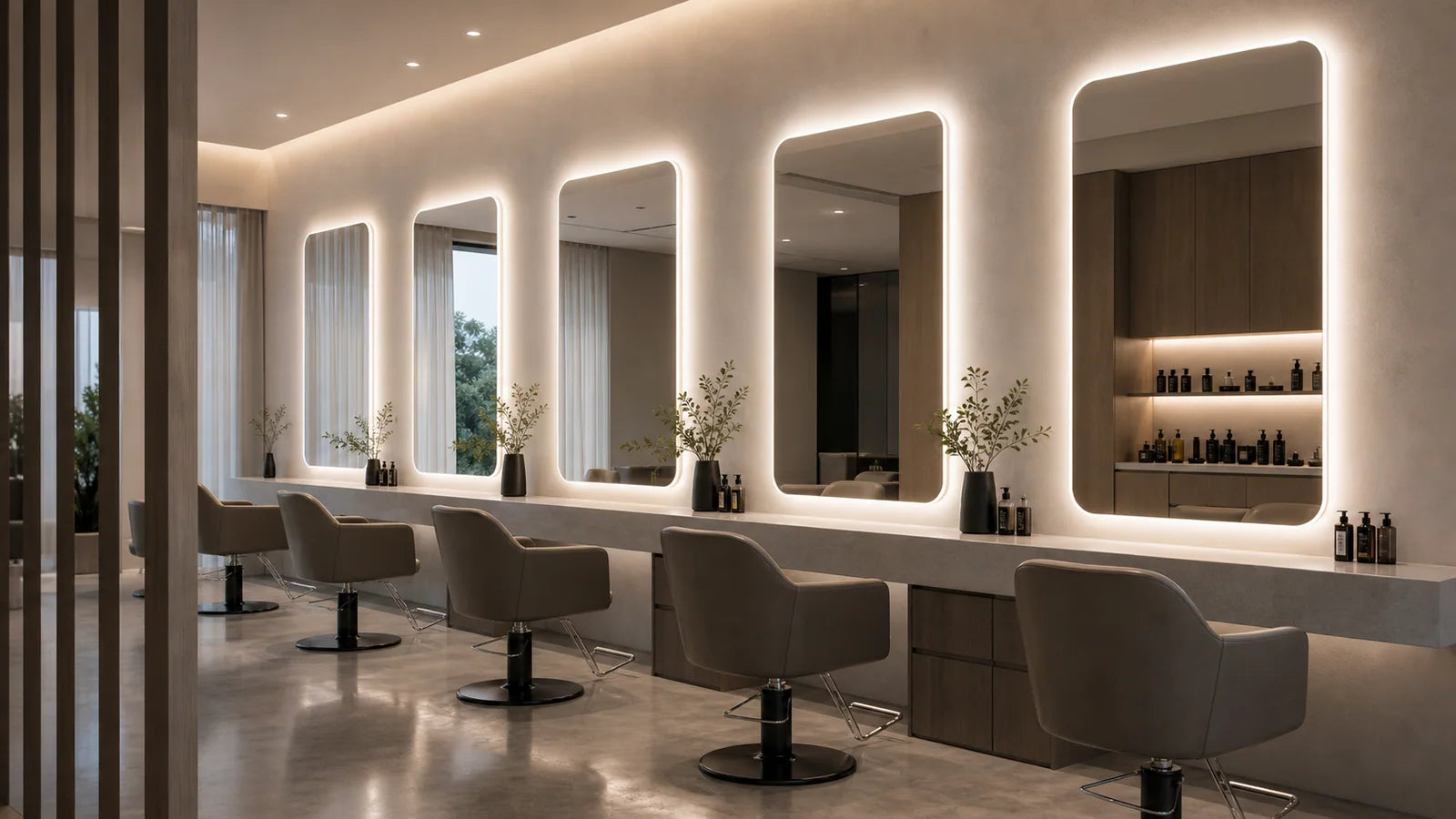 Project Inspiration hero inspiration slide for LUMEVORO LED mirrors