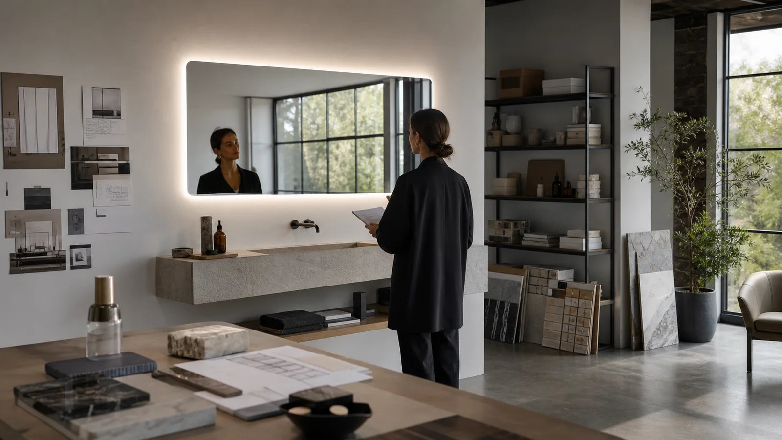 Our Story hero image for LUMEVORO LED mirrors